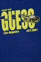 Chłopiec Guess longsleeve bawełniany dziecięcy N6RI01.K8HM4.PPY2 niebieski