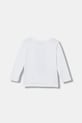 Guess longsleeve bawełniany dziecięcy N6RI12.K8HM4.PPY2 biały SS26