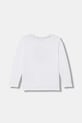Guess longsleeve bawełniany dziecięcy N6RI19.K8HM4.PPY2 biały SS26