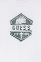 Chłopiec Guess longsleeve bawełniany dziecięcy N6RI19.K8HM4.PPY2 biały