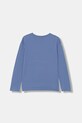 United Colors of Benetton longsleeve bawełniany dziecięcy 3I1XC10S2.G.Stagionale niebieski SS26