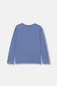 United Colors of Benetton longsleeve bawełniany dziecięcy 3I1XC10S2.G.Stagionale niebieski SS26