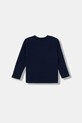 United Colors of Benetton longsleeve bawełniany dziecięcy 3I1XC10S2.G.Stagionale granatowy SS26