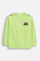 Детска блуза с дълги ръкави Coccodrillo памук зелен WC6143101FBK