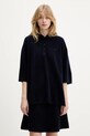 Gestuz sukienka wełniana trzy czwarte niebieski 10910843