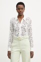 Marciano by Guess koszula damska koronkowa FAITH beżowy G6GH32.K3942