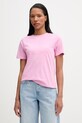 Marc O'Polo basic tričko dámské bavlněné růžová 5000009290