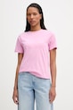 Marc O'Polo basic tričko dámské bavlněné růžová 5000009290