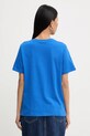 Oblačila Bombažna kratka majica Marc O'Polo 5000009290 modra