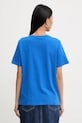 Oblačila Bombažna kratka majica Marc O'Polo 5000009290 modra