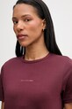 Marc O'Polo basic tričko dámské bavlněné burgundské 5000009290