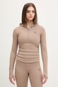 adidas by Stella McCartney bluza treningowa z kapturem beżowy KF4033