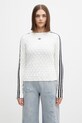 adidas Originals sweater with wool blend Women's round neck beige KS6461.