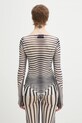 Odzież Jean Paul GAULTIER bluzka Morphing Stripes 26.01.W.TO446.M019P granatowy