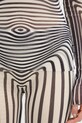 Jean Paul GAULTIER bluzka Morphing Stripes granatowy 26.01.W.TO446.M019P