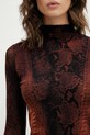 Jean Paul GAULTIER longsleeve shirt Python brown 26.01.W.TO412.M012P