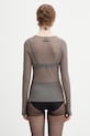 Odzież Jean Paul GAULTIER longsleeve Needles 26.01.W.TO433.M016 szary