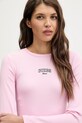 Guess Jeans longsleeve różowy W6RP22.KA0H1