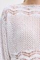 Marella sweter damski z bawełną Emme by Marella 2615361032200 biały