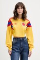 adidas Originals longsleeve damski Colombia żółty KE2299