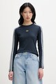 adidas Originals longsleeve damski granatowy KC9203