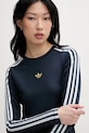 adidas Originals longsleeve damski granatowy KC9203