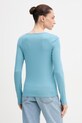 Oblečení Bavlněné tričko s dlouhým rukávem United Colors of Benetton 3GA8D10CF modrá
