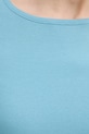 Bavlněné tričko s dlouhým rukávem United Colors of Benetton 3GA8D10CF modrá