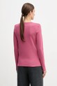 Odzież United Colors of Benetton longsleeve bawełniany 3GA8E16G0 różowy