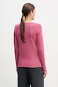 Odzież United Colors of Benetton longsleeve bawełniany 3GA8E16G0 różowy