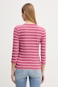 Odzież United Colors of Benetton longsleeve damski bawełniany 339PD10C4 różowy