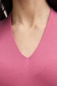 United Colors of Benetton t-shirt damski bawełniany 3GA8D400U różowy