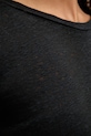 United Colors of Benetton longsleeve damski bawełniany 3TKEE1008 czarny