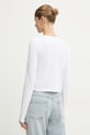 Дрехи Памучна блуза с дълги ръкави MAX&Co. MCOELLENI 2616971021200 бял