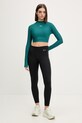 Under Armour longsleeve treningowy HeatGear Crop 6012691 turkusowy SS26
