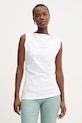 BOSS top damski bawełniany Emiaka biały 50558899