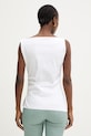 Odzież BOSS top damski bawełniany Emiaka 50558899 biały