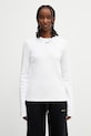 Off-White longsleeve women's cotton Off Stamp white 2AD136S26JER001
