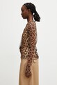 Sportmax Spxzebu halenka dámská leopardí 2612941072600 béžová SS26