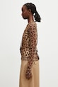 Sportmax Spxzebu halenka dámská leopardí 2612941072600 béžová SS26