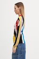 Jean Paul GAULTIER longsleeve damskie z wiskozą Body Map 26.02.U.TO483.J055P.90 multicolor SS26