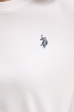 U.S. Polo Assn. tričko s dlhým rukávom dámske bavlnené WUP0785 biela