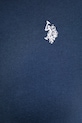 U.S. Polo Assn. Maglietta a maniche lunghe da donna in cotone WUP0785 blu navy