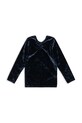 Konges Sløjd longsleeve dziecięcy CARLITO BLOUSE GRS z elastanem granatowy KS104244.PreSpring