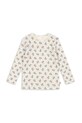 Konges Sløjd longsleeve bawełniany MINNIE BLOUSE GOTS KS104372.PreSpring beżowy SS26