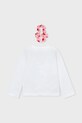 Κοριτσίστικα Παιδικό βαμβακερό μακρυμάνικο Mayoral 3020.6H.Mini.PPY2 λευκό