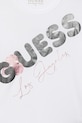Dziewczynka Guess t-shirt dziecięcy J6RI00.K6YW4.PPY2 biały