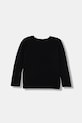 Guess longsleeve dziecięcy K6RI01.K6YW4.PPY2 czarny SS26