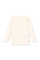 Konges Sløjd longsleeve bawełniany dziecięcy MINNIE BLOUSE GOTS bawełna biały KS105001.PPY2