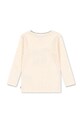 Dječja pamučna majica dugih rukava Konges Sløjd MINNIE BLOUSE GOTS KS105001.PPY2 bež SS26